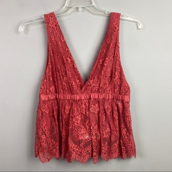 Free People. Change Lace Tank Medium - Picture 4 of 9